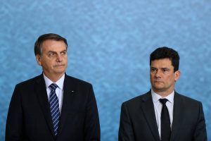 Candidatura de Moro a vice-presidente racha base de Bolsonaro