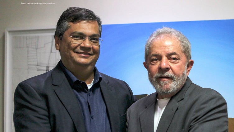 Lula quer ser cabo eleitoral de Flávio Dino em 2022