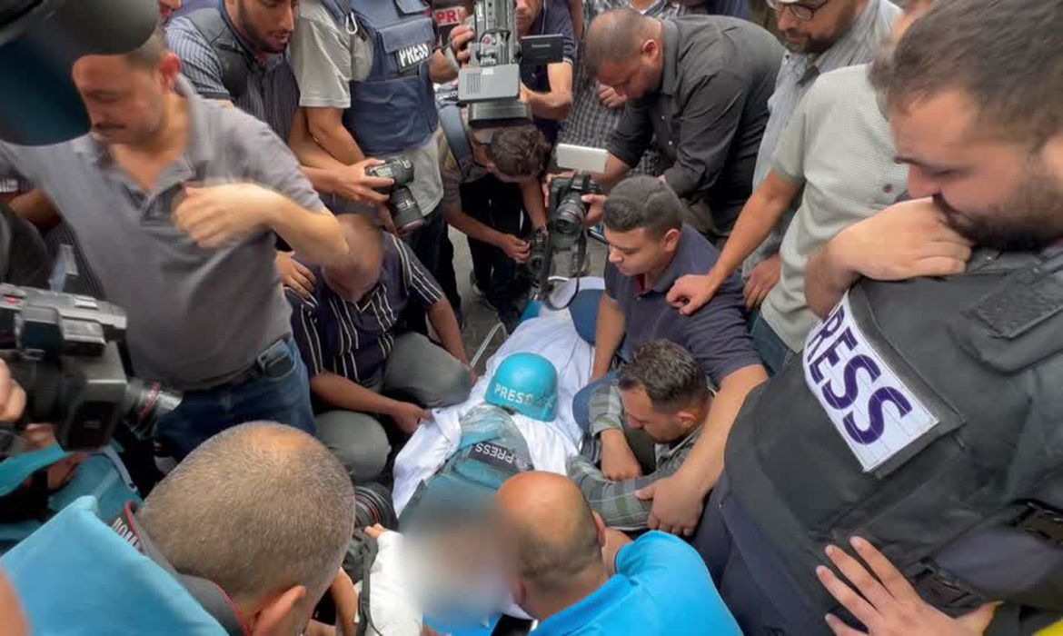 Doze jornalistas morreram desde início do conflito em Gaza